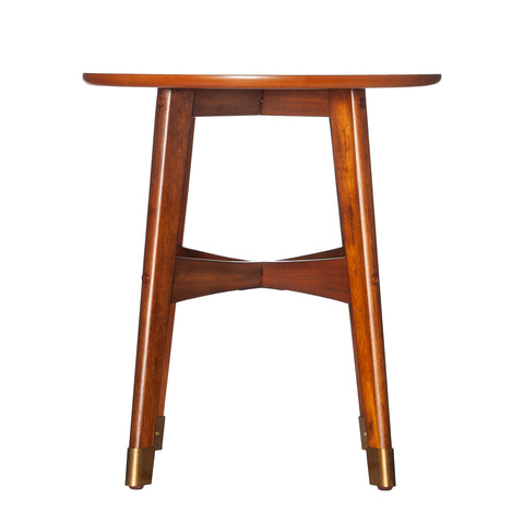 Image of Rhoda Round Midcentury Modern End Table