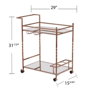 Versatile, art deco drink cart Image 10