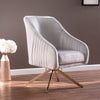 Velvet club chair or accent seat Image 1