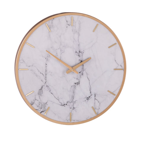 Image of Faux marble wall clock Image 3