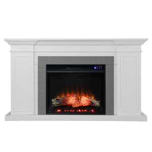 Electric fireplace w/ storage Image 3