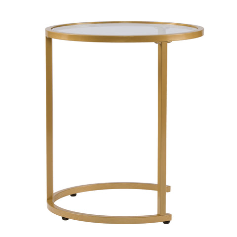 Image of Round nesting end table set Image 7