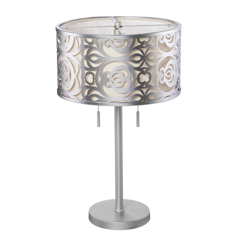 Image of Round table lamp w/ shade Image 4