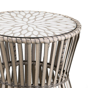 Melilani Round Outdoor Side Table