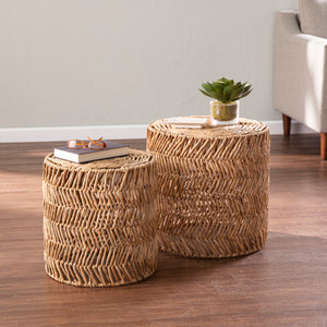 Pair of matching accent tables Image 1