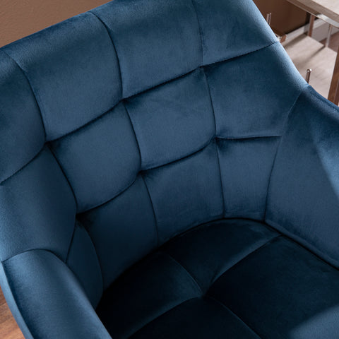 Image of Velvet club chair or accent seat Image 2