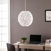 Round pendant shade w/ woven look Image 1